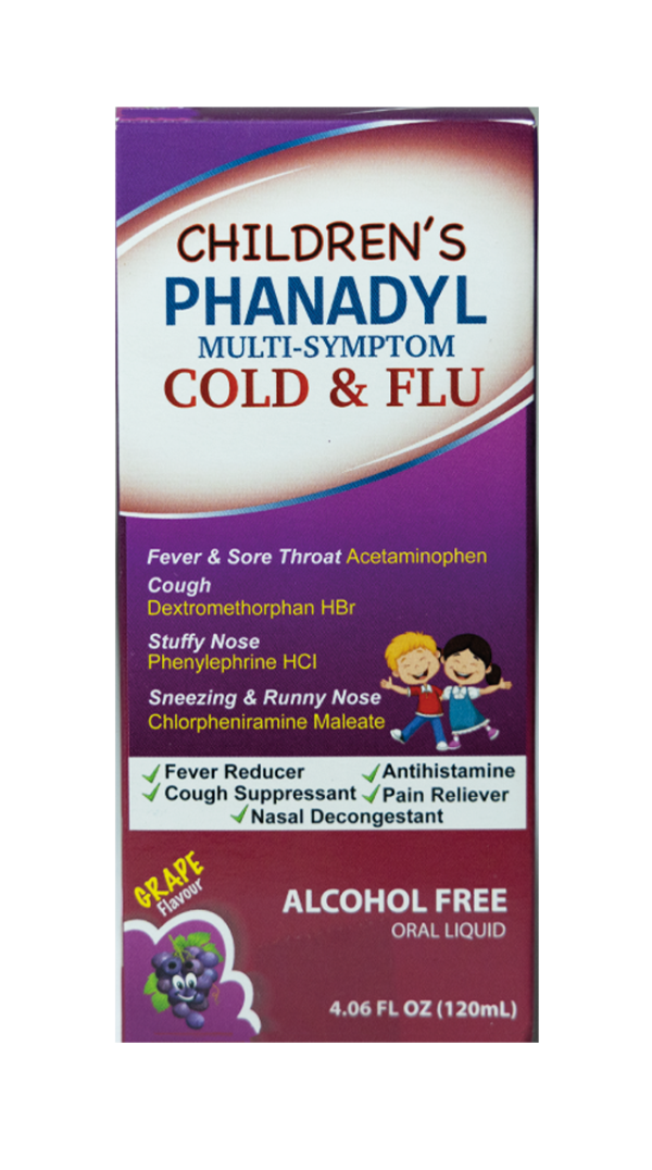 Children’s Phanadyl Multi Symptoms Cold and Flu - Image 2